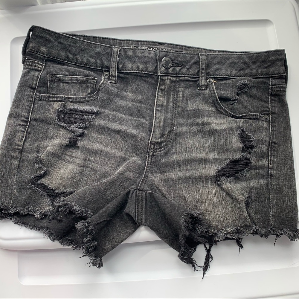 American eagle jean shorts